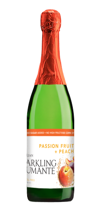 Sparkling Passion Fruit Peach Juice